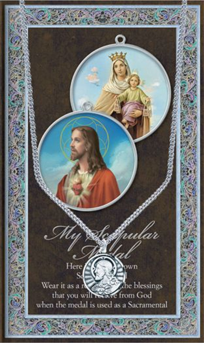 Scapular Pewter Pendant