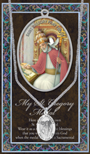 St. Gregory Pewter Pendant