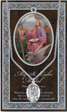 St. Luke Pewter Pendant