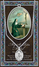 St. Rita Pewter Pendant