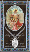 St. Sophia Pewter Pendant