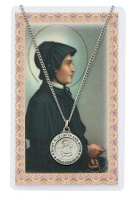 St. Elizabeth Ann Seton Pewter Patron Saint Pendant