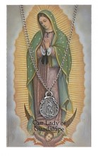 Our Lady of Guadalupe Pewter Patron Saint Pendant