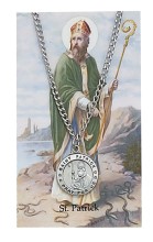 St. Patrick Pewter Patron Saint Pendant