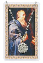 St. Philip Pewter Patron Saint Pendant