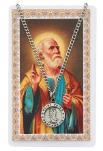 St. Peter Pewter Patron Saint Pendant