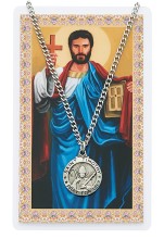 St. Timothy Pewter Patron Saint Pendant