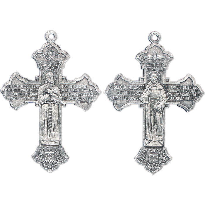 Cross of St. Anthony and Francis pendant