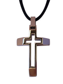 1" Father & Son Cross