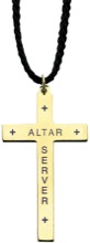 Altar Server Metal Cross