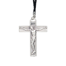 Silver crucifix pendant