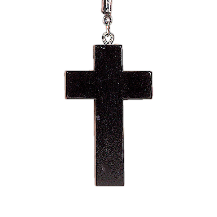 2" Wood Cross Pendant