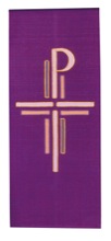 Chi Rho Cross Lectern Cover