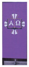 Alpha and Omega Lectern Cover