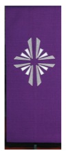 Radiant Cross Lectern Cover
