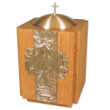 Multiple Symbol Baptismal Font