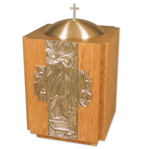 Multiple Symbol Baptismal Font