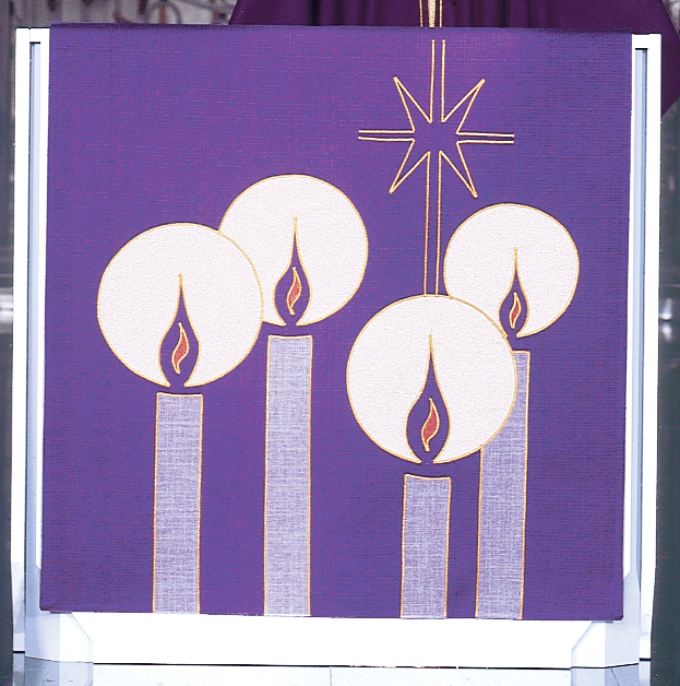 Advent Wreath Altar Cover