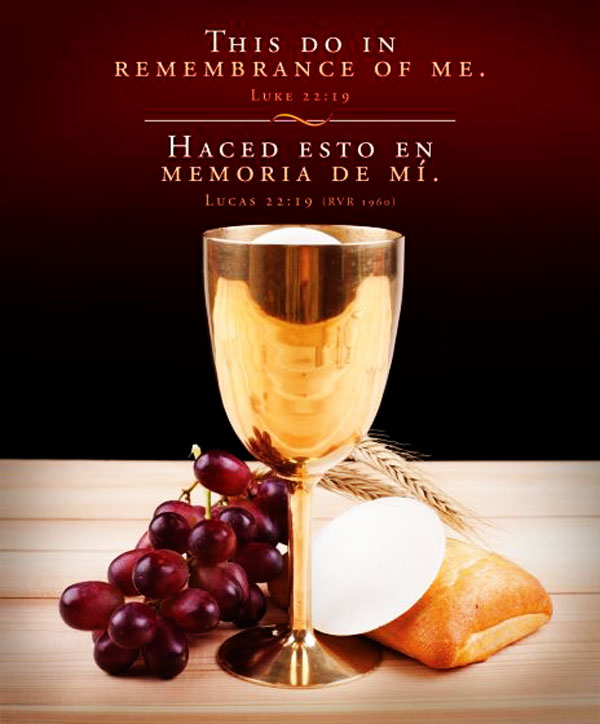 Bilingual Communion Bulletin