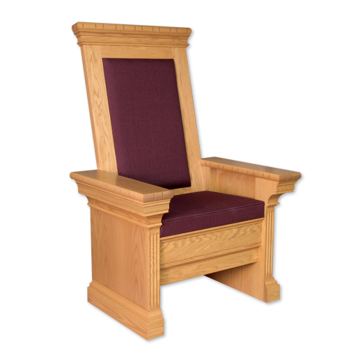 Wood Celebrant Side Chair