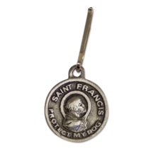 St Francis Assisi Dog Collar Medal