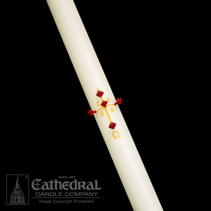 "Plain" Paschal Candle