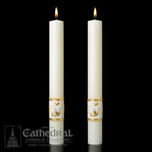 "Ornamented" Paschal Candles