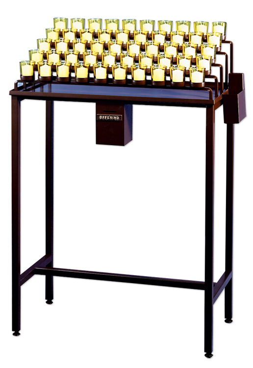 Powdercoat Finished Votive Stand