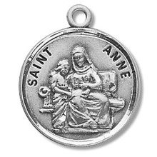 St. Anne Sterling Silver Medal