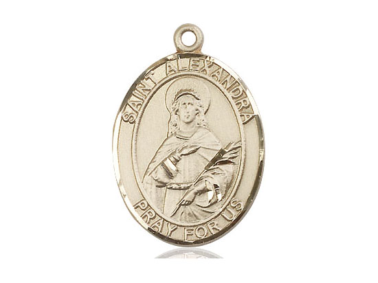 St. Alexander Gold-Filled Medal