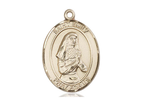 St. Emily Medal Gold-Filled