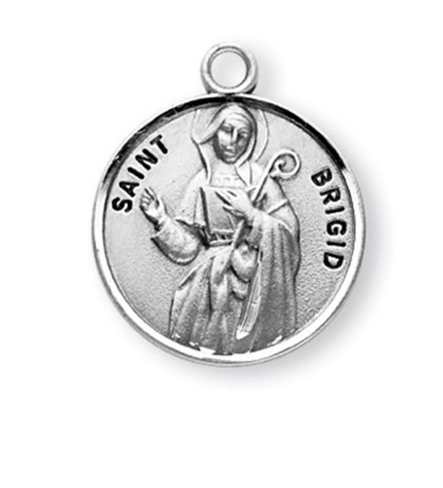 St. Brigid Sterling Silver Medal