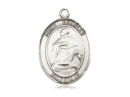 St. Charles Borromeo Sterling Sliver Medal