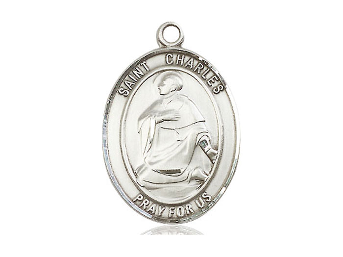 St. Charles Borromeo Sterling Sliver Medal