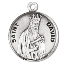 St. David Sterling Silver Medal