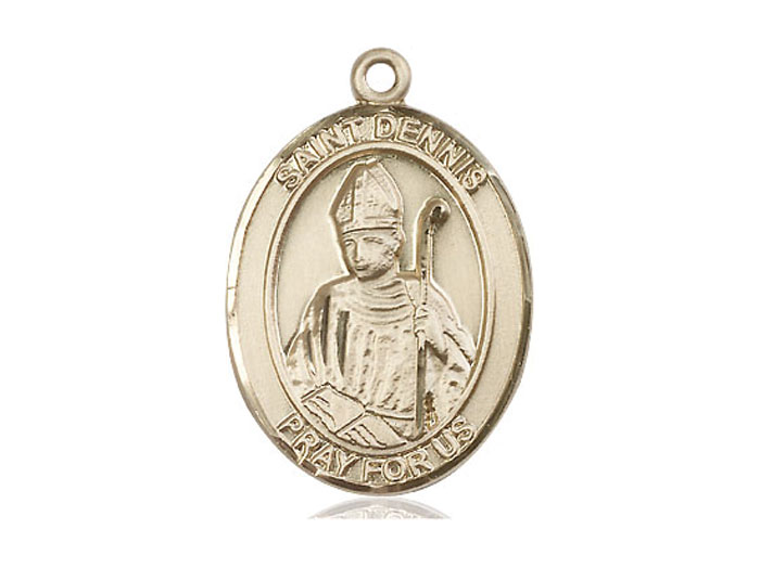 St Dennis Gold-Filled Medal