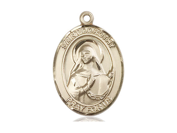 St. Dorothy Gold-Filled Metal