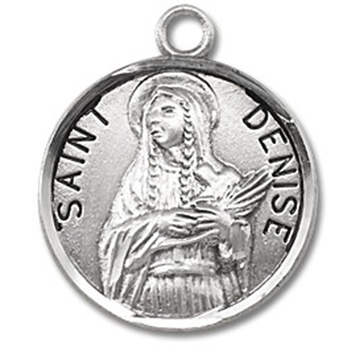 St. Denise Sterling Silver Medal