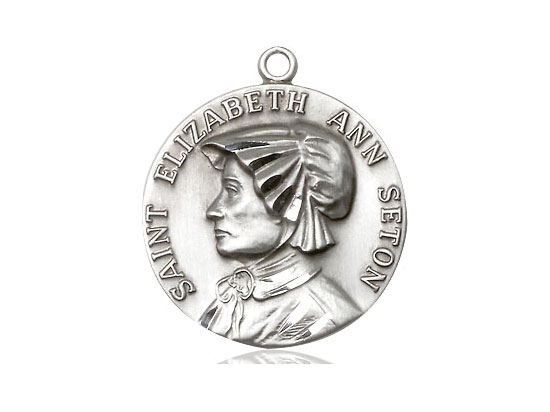 St. Elizabeth Seton Sterling Silver Medal
