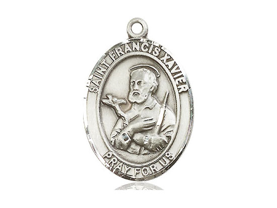St. Francis Xavier Medal Sterling Silver