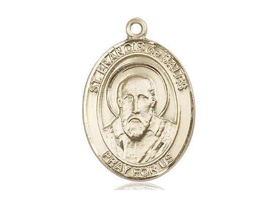 St. Francis De Sales Medal Gold- Filled