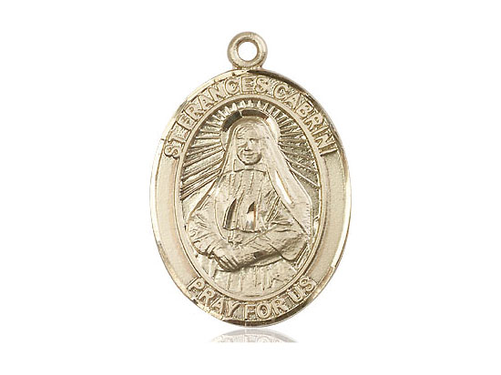 St. Frances Cabrini Medal Gold-Filled