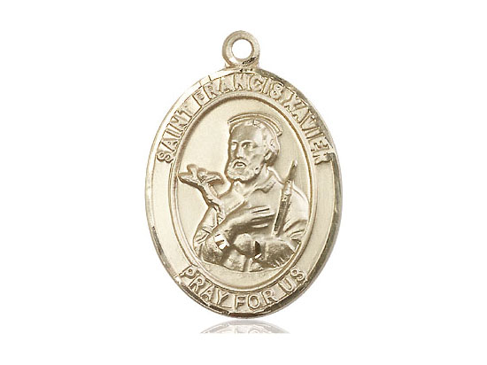 St. Francis Xavier Medal Gold - Filled