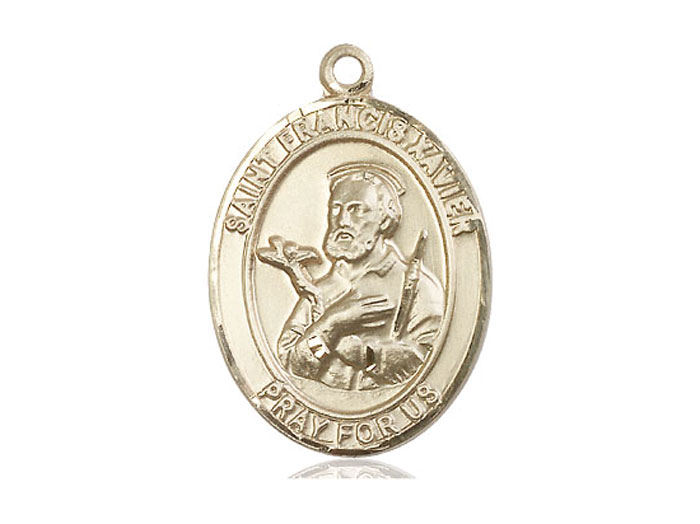St. Francis Xavier Medal Gold - Filled