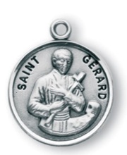 St. Gerard Sterling Silver Medal