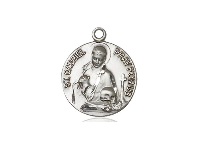 St. Genesius Sterling Silver Medal