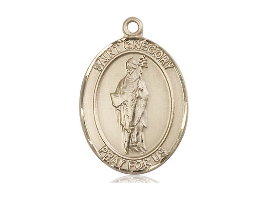 St. Gregory Medal Gold-Filled