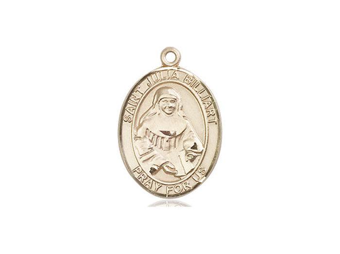 St. Julia Medal Gold -Filled