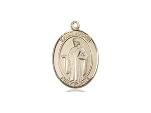 St Justin Gold-Filled Medal