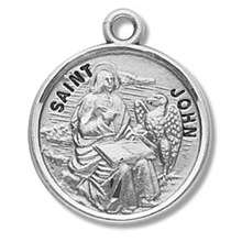 St. John Sterling Silver Medal